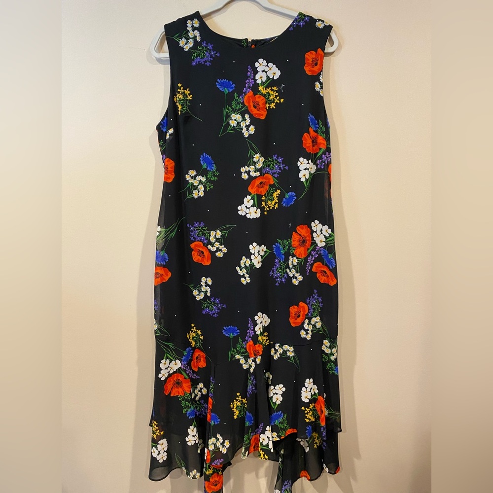 Calvin Klein Floral Cocktail Dress